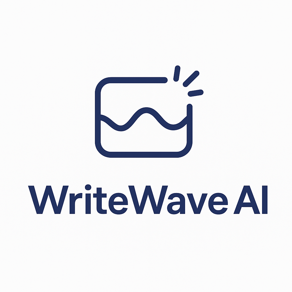 WriteWave AI App Screenshot