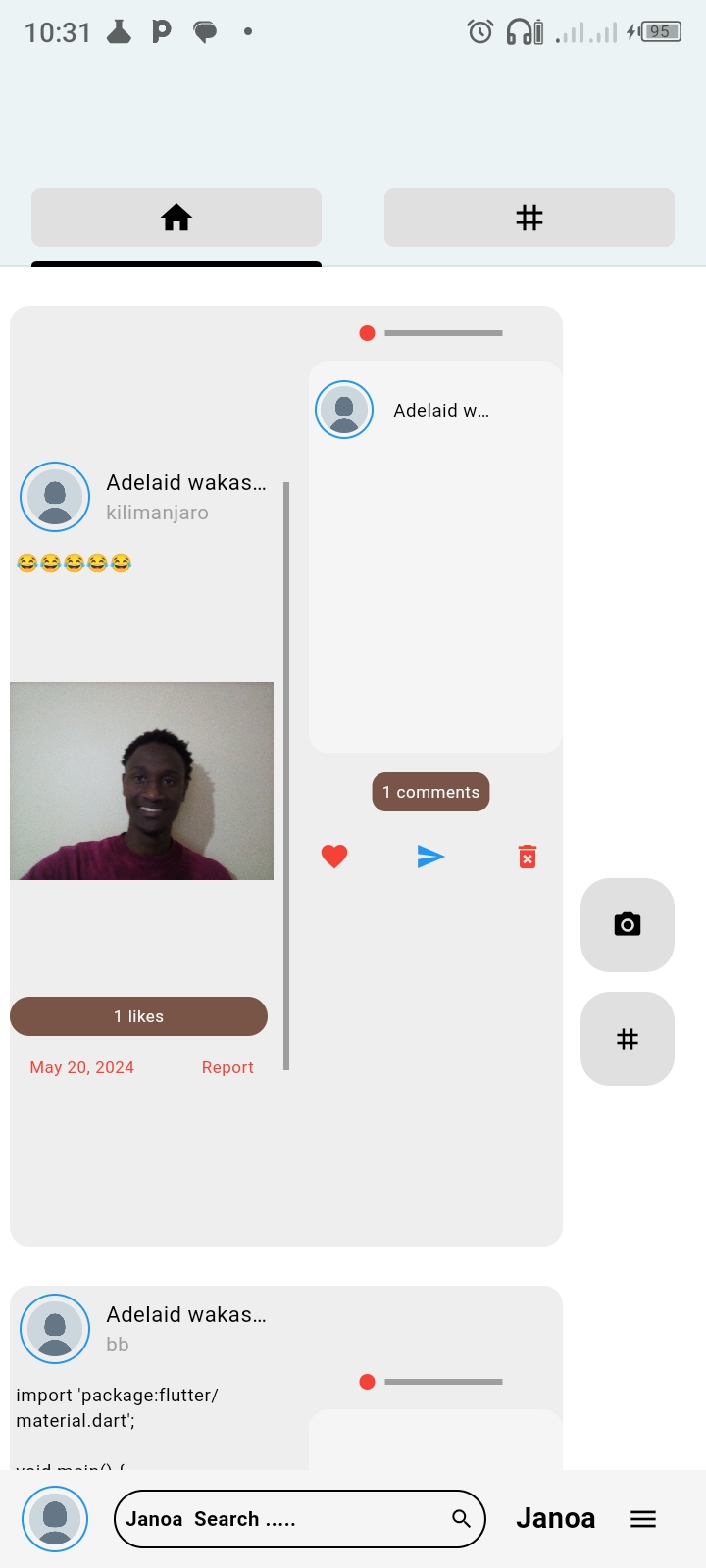 Janoa App Screenshot
